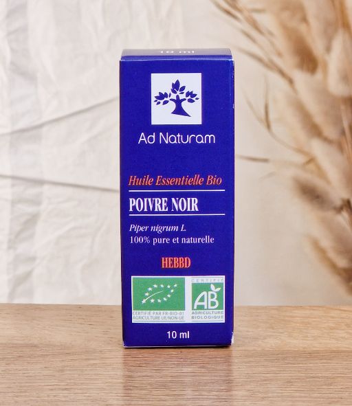 HE Poivre noir 10ml AD NATURAM