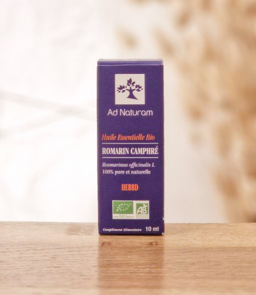 HE Romarin à Camphre 10ml AD NATURAM