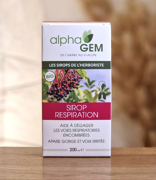 Sirop Respiration Bio 200ml ALPHAGEM