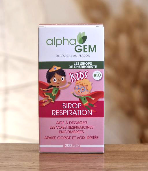 Sirop Respiration Enfant Bio 200ml ALPHAGEM