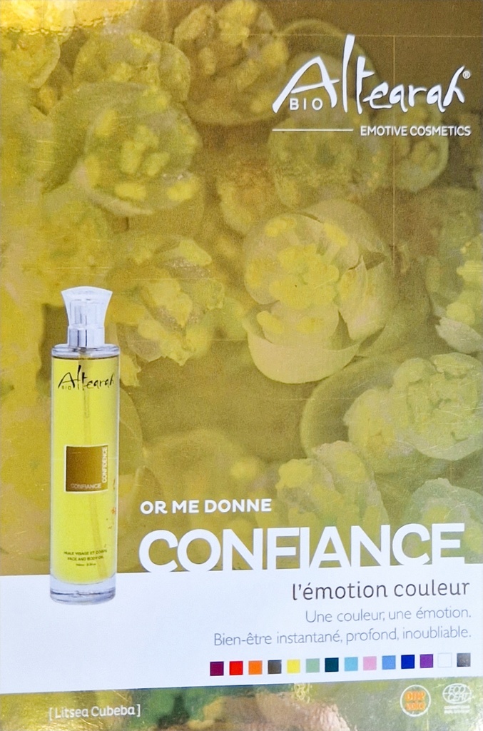 Huile de massage Confiance Or 250ml ALTEARAH