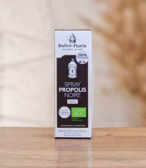 Spray Propolis Noire & alcool 210gr BALLOT-FLURIN