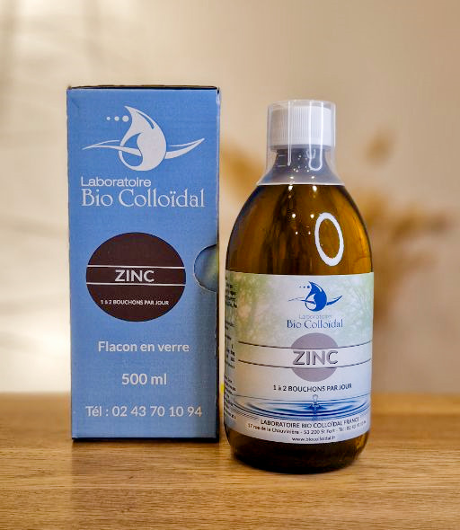 Zinc Suspension 500ml BIO COLLOÏDAL