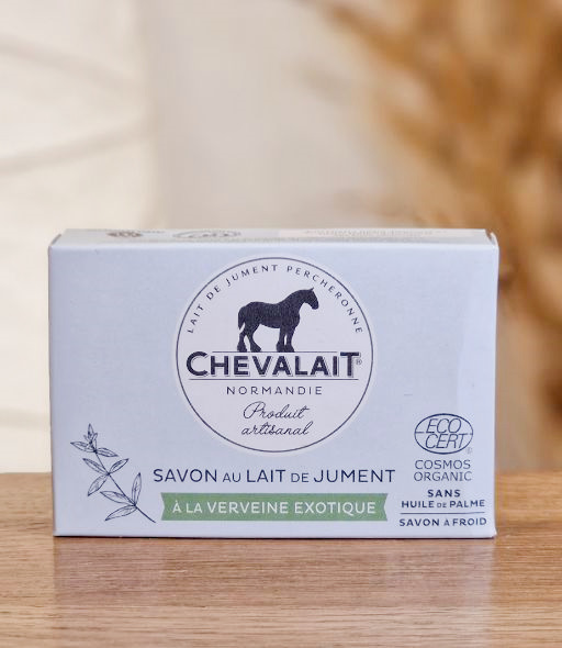 Savon au lait de jument bio (verveine) CHEVALAIT