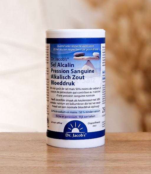 Sel Alcalin Pression Sanguine, 500g Dr. JACOB'S