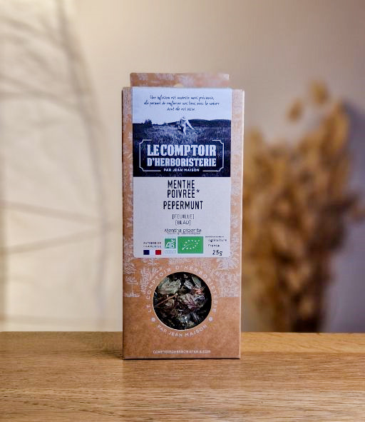 Tisane Menthe Poivrée 25gr LE COMPTOIR D'HERBORISTERIE