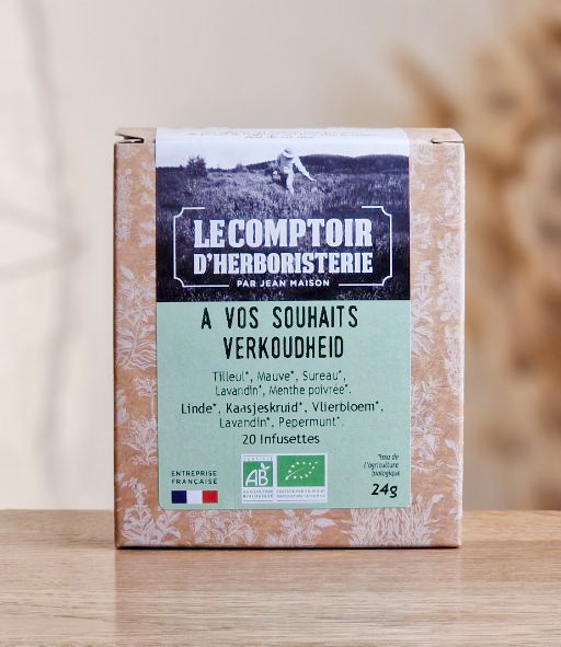 Infusettes "A vos souhaits" 20pce LE COMPTOIR D'HERBORISTERIE