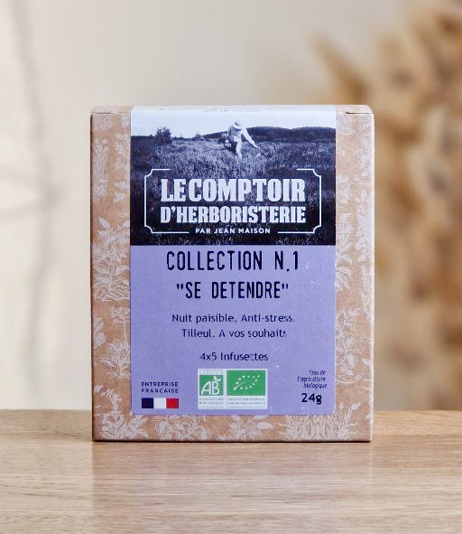 Infusettes Collection N°1 (Se détendre) 20pce LE COMPTOIR D'HERBORISTERIE