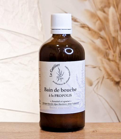 Bain de bouche à la propolis 100ml LE GATTILIER