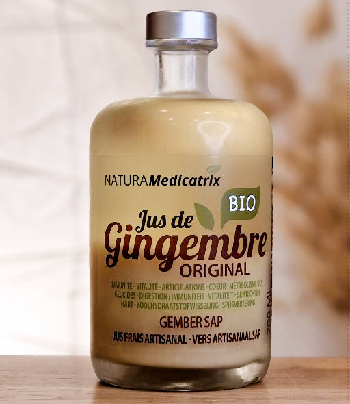 Jus de Gingembre Original Bio, 700ml NATURAMedicatrix