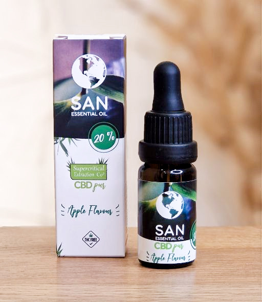 CBD Pomme 20% 10ml SAN PROBIOTIQUES