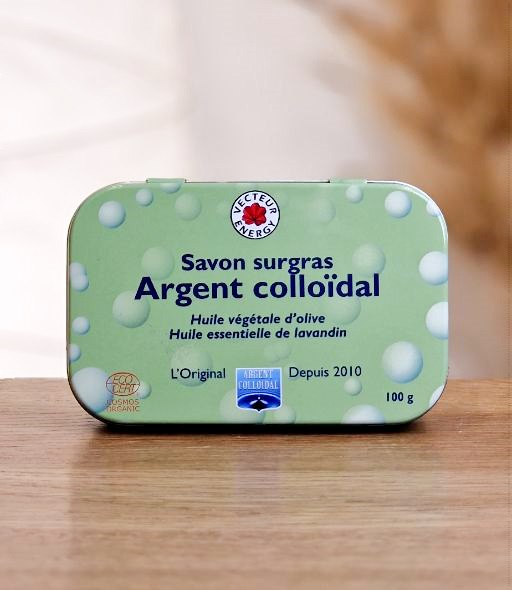 Savon Surgras Argent Colloïdal 200ppm VECTEUR ENERGY