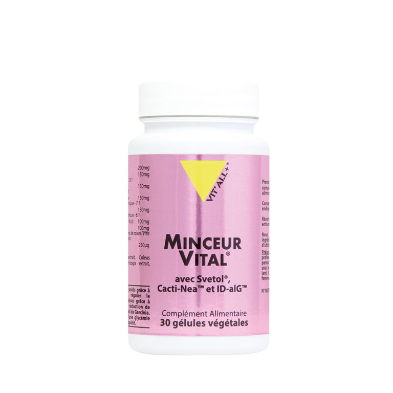 Minceur Vital® avec Svetol®, Cacti-Nea™ et ID-alg™ VIT'ALL PLUS