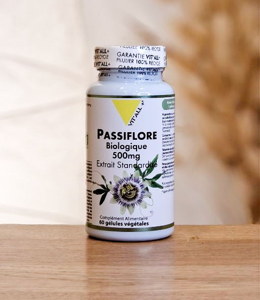 Passiflore Bio 500mg Extrait Standardisé VIT'ALL PLUS