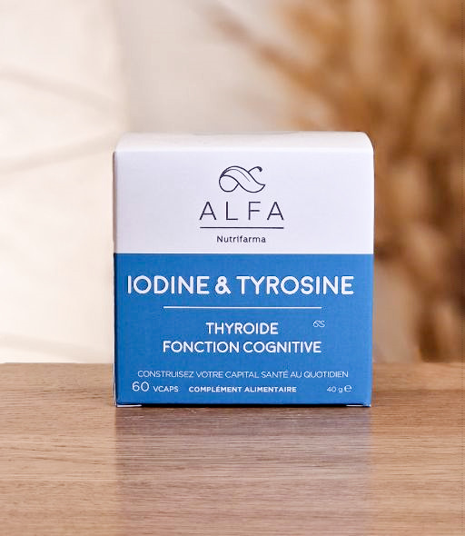 Iodine & Tyrosine - 60gel NUTRIFARMA