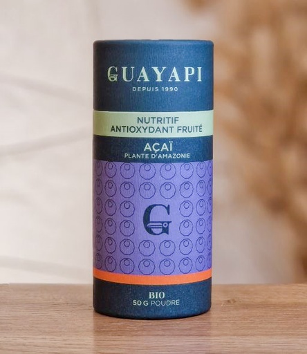 [GU5030] AÇAÏ  poudre 50gr GUAYAPI