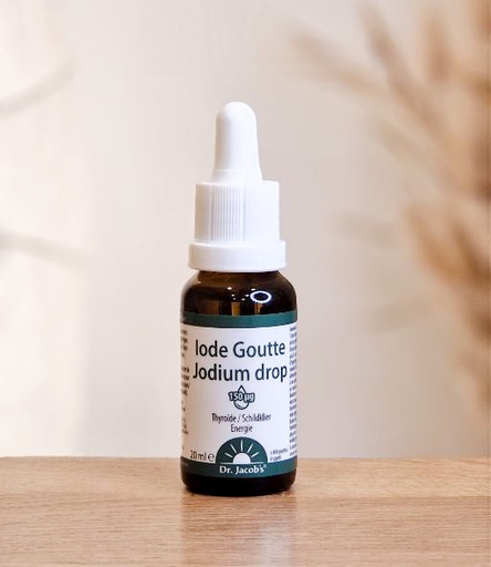 [NMJ079] Iode-Goutte 150 µg, 20ml Dr. JACOB'S