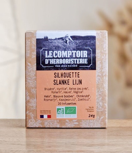 [11124] Infusettes Silhouette 20pce LE COMPTOIR D'HERBORISTERIE