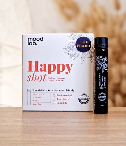 [HS072/10PRO] Happy Shot - 10 x 25ml Promo NUTRIFARMA