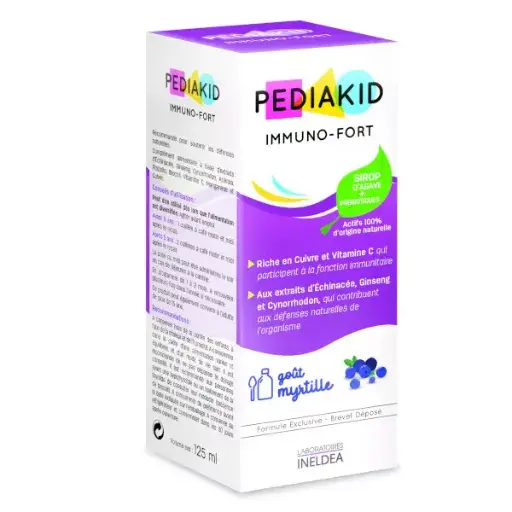 [07BEL82] Sirop Immuno-Fort - 125ml PEDIAKID