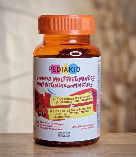 [07BEL66] Gommes Multivitamines - 60G PEDIAKID