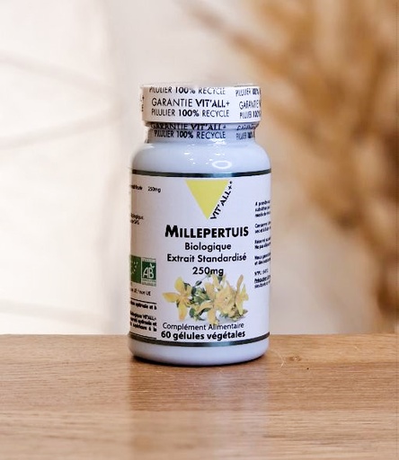 [MILLBIO] Millepertuis Bio 250mg Extrait Standardisé VIT'ALL PLUS